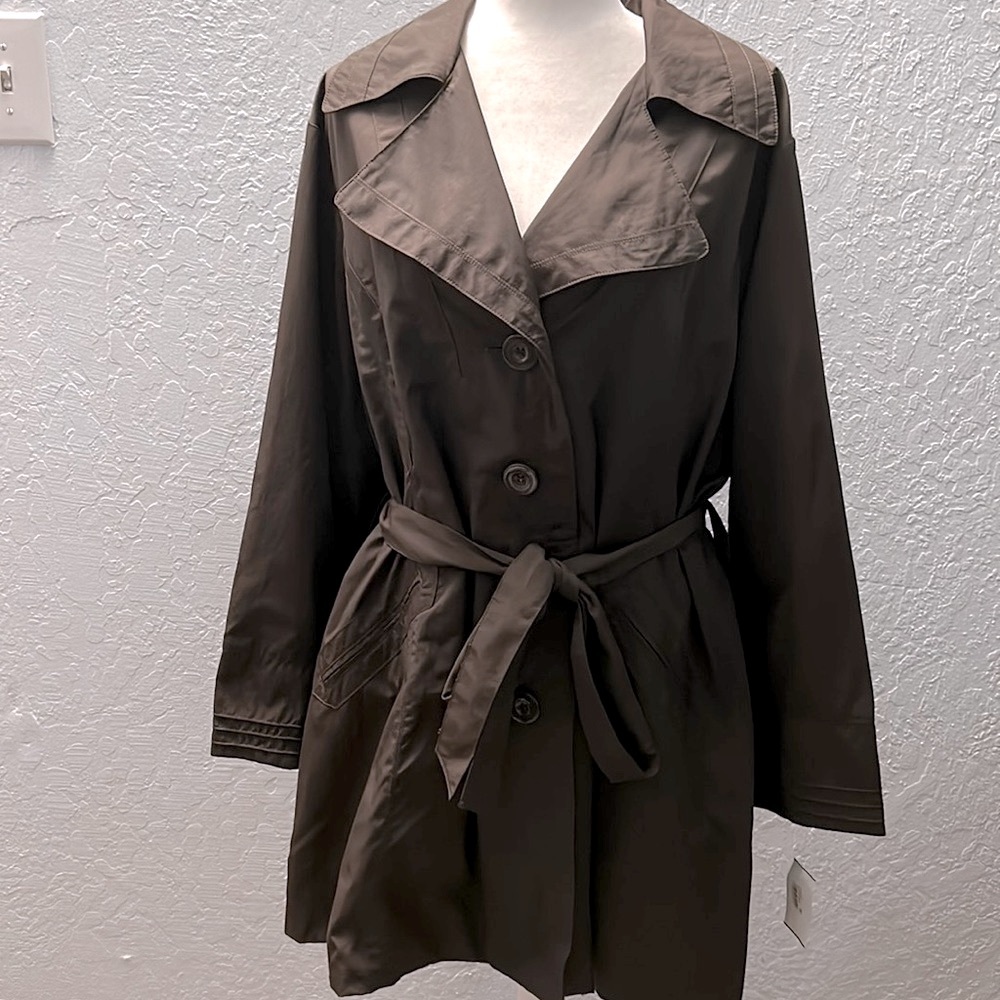 Ambition Brown trench coat